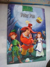 西班牙文童话Peter Pan  全新 12开本彩色图文本，铜版纸印刷