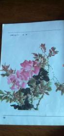 《中国画技法入门》丛书2：怎样画牡丹・月季1996年印