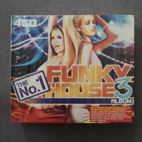 funky house 3-经典电音/火热的电子音乐-欧美正版4CD（4碟装）