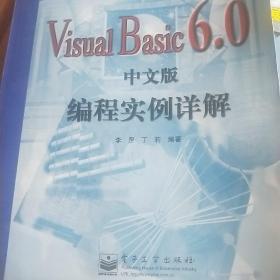 VISUAL BASIC 6.0中文版编程实例详解