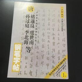 正版现货 唐诸遂良 虞世南 孙过庭 李北海等钢笔字帖