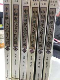 中国历代文学作品选（下编 第一册）