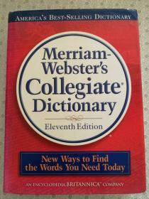 Merriam-Webster's Collegiate Dictionary Eleventh Edition  英语原版辞典 第十一版带光盘包邮