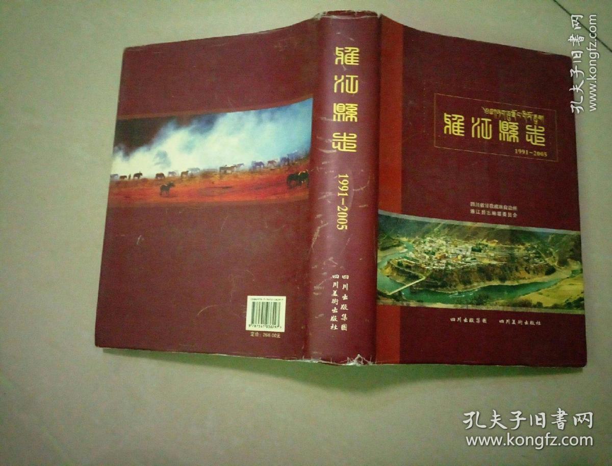 雅江县志 1991-2005（四川甘孜州）(带护封页)