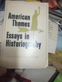 AMERICAN THEMES ESSAYS IN HISTORIOGRAPHY