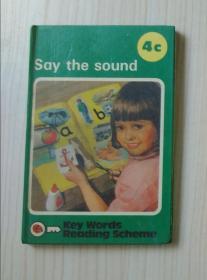 英文原版 Say the Sound, Key Words Reading Scheme