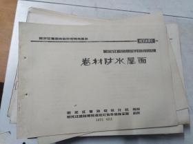 卷材防水屋面――黑龙江省建筑配件通用图集 龙J401