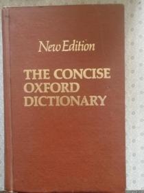 The Concise Oxford Dictionary  New Edition 影印本