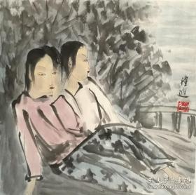 崔进，人物画