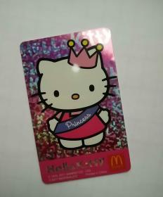 麦当劳麦乐卡 Hello Kitty