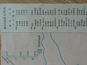 北京市交通路线图 1969年第一版    1970年第二次印刷