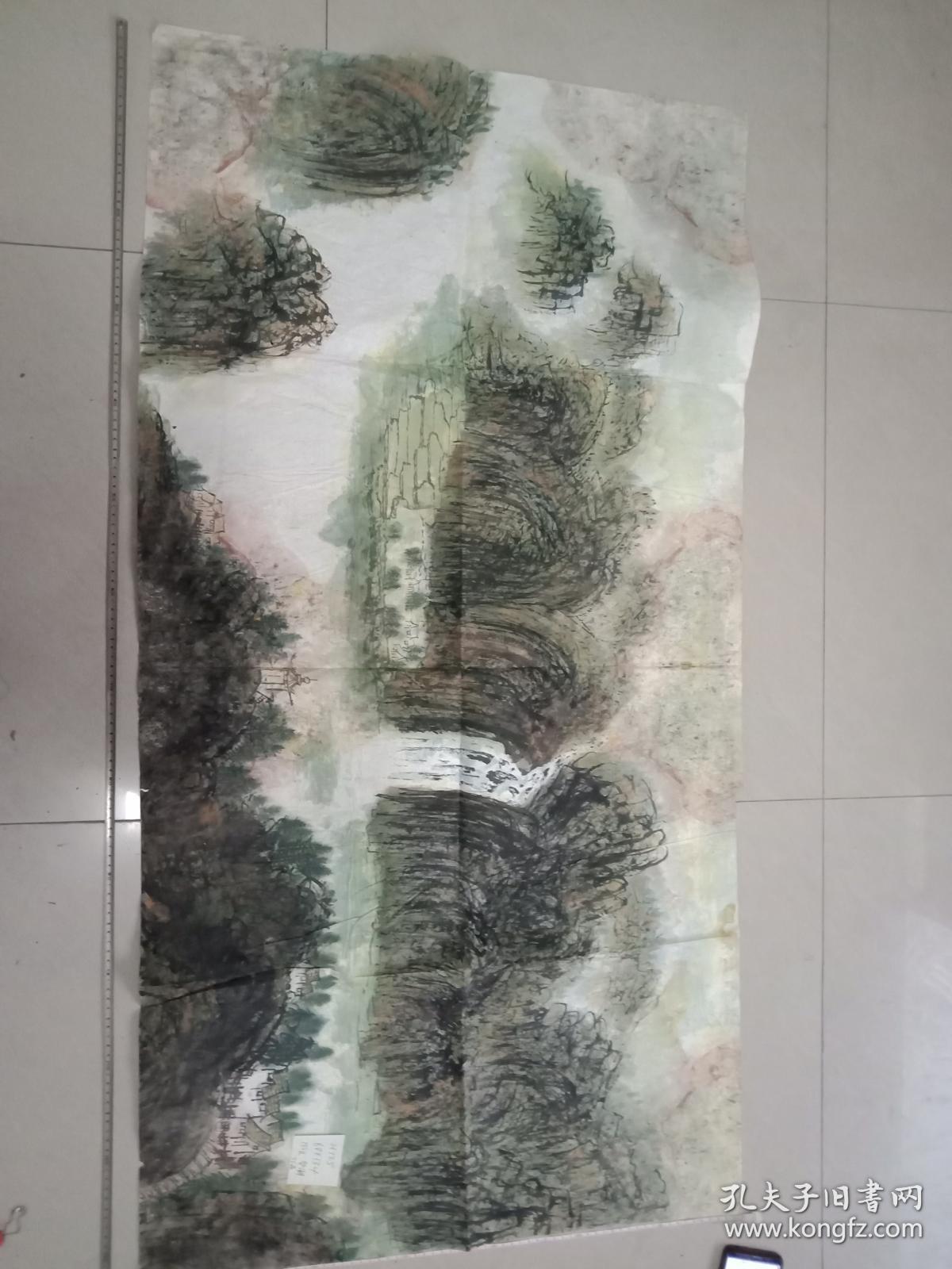 字画，   软片（山水画）