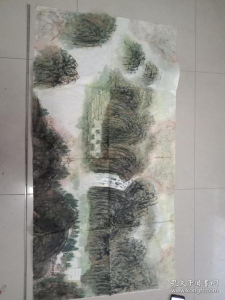 字画，   软片（山水画）