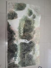 字画，   软片（山水画）