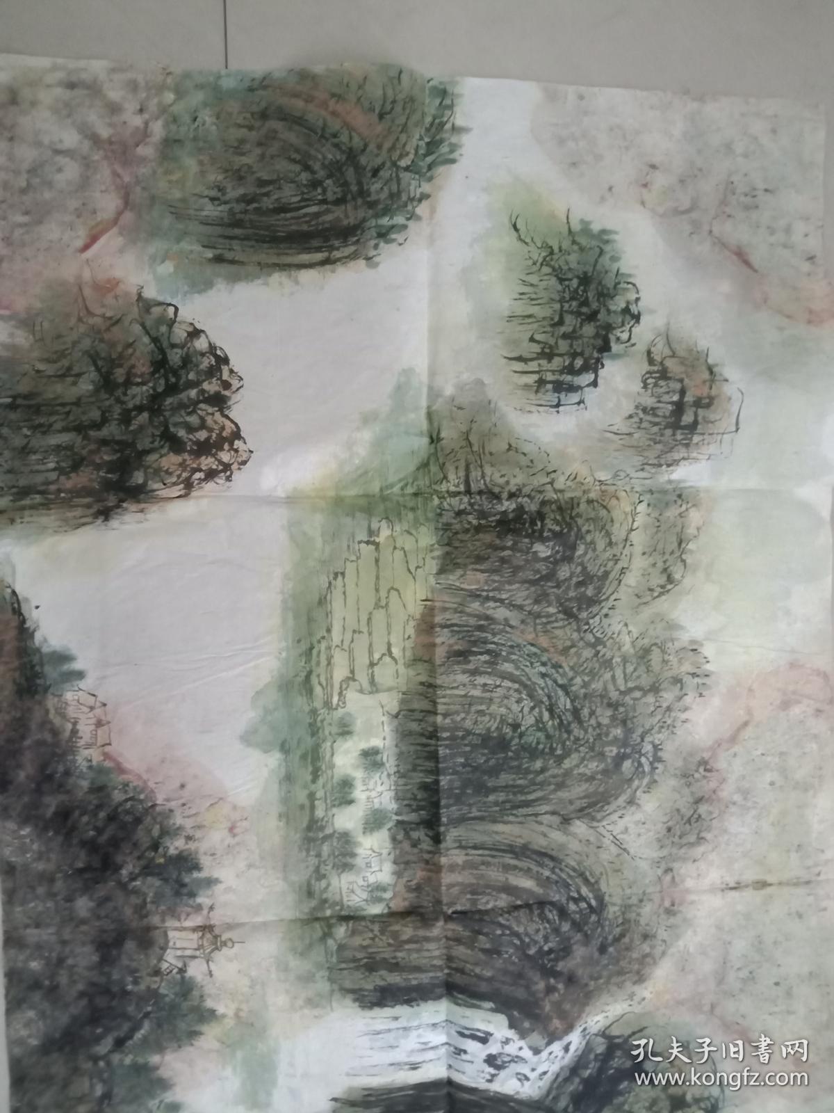 字画，   软片（山水画）