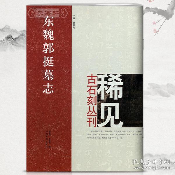 学海轩 东魏郭挺墓志 尚晓周 稀见古石刻丛刊 繁体译文 楷书毛笔字帖书法成人学生临摹碑帖古帖拓本鉴赏正版书籍 河南美术出版社