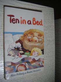 TEN IN A BED 英文原版 少儿插绘本