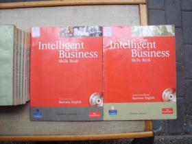 intelligent business skills book（智能商务，初级和中级两册合售,初级的有光盘，中级的没有光盘）