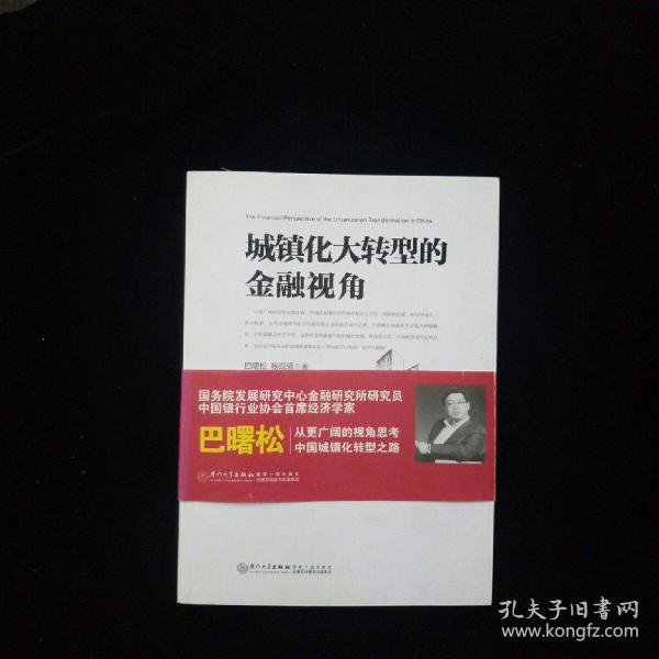 城镇化大转型的金融视角：从更广阔的视角思考中国城镇化转型之路