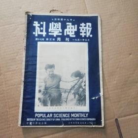 科学电报（1951年5月刊）品相如图