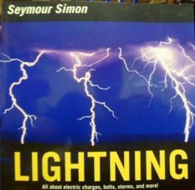 英文原版      少儿百科绘本    Lightning: All about electric charges,bolts,storms,and more!    闪电