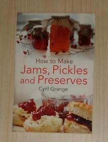 英文原版 How to Make Jams, Pickles, and Preserves by Cyril Grange 著