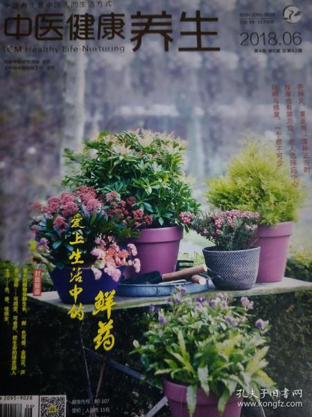 中医健康养生杂志2018年6月