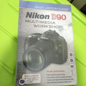 原版书非二手Magic Lantern Guides?: Nikon D90 Multimedia Workshop