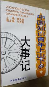 【原版正版塑封】中国知识青年上山下乡大事记顾洪章胡梦洲编