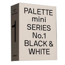 英文原版 Palette Mini Series 01 Black & White 调色板 迷你系列01 黑与白 色彩主题系列书籍