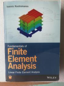 预订 Fundamentals of Finite Element Analysis: Linear Finite Element Analysis 英文原版   线性有限元分析基础 原理 经典入门教程