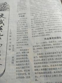 记杨沫与白杨的故事