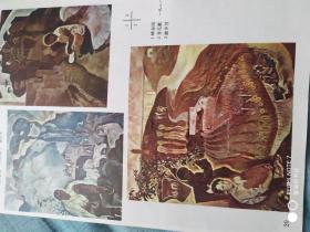 画页（印刷品）--油画--李秀实作品（岁月，过去现在未来、古城、黑龙江的秋天、幸存、山村吟、杏儿歌、故乡月）367