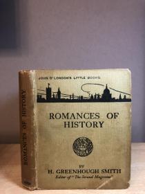 Romances of History by H Greenhough Smith 16*13.5cm