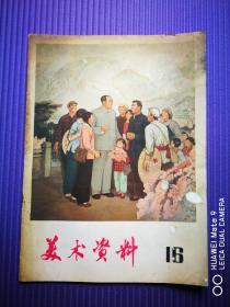 16开**刊物《美术资料16》，1976年4月一版一印