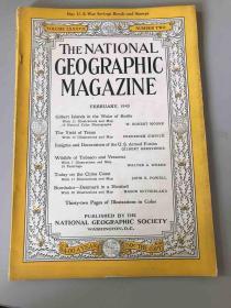 The National Geographic Magazine 美国国家地理 1945年2月  中国故事：香港 上海 美在华空軍基地