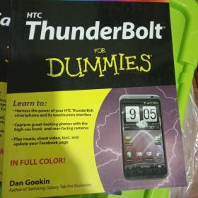 英文原版书Htc Thunderbolt For Dummies