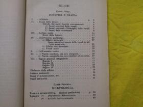 Grammatica  Della Lingua Inglese - Con Temi Letture E Dialogh（意大利语原版 英语语法）【布面精装·1929年版印】32开本