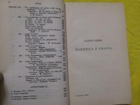 Grammatica  Della Lingua Inglese - Con Temi Letture E Dialogh（意大利语原版 英语语法）【布面精装·1929年版印】32开本