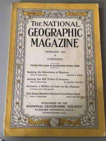 The National Geographic Magazine 1930年2月 美国国家地理 中国故事：西藏 55幅照片