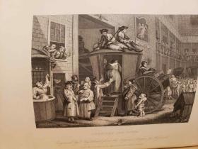 The Works of William Hogarth; in a Series of Engravings: with Descriptions, and a Comment of their Moral Tendency