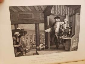 The Works of William Hogarth; in a Series of Engravings: with Descriptions, and a Comment of their Moral Tendency