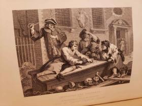 The Works of William Hogarth; in a Series of Engravings: with Descriptions, and a Comment of their Moral Tendency