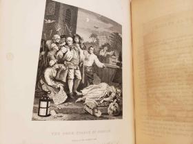 The Works of William Hogarth; in a Series of Engravings: with Descriptions, and a Comment of their Moral Tendency