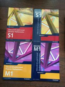 Edexcel AS and A Level Modular Mathematics S1、M1（各附练习册及光盘一张。合售。S1有较多字迹）