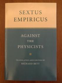 Sextus Empiricus: Against the Physicists（进口原版，国内现货）