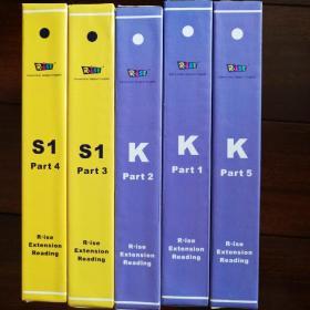 Rise Extension Reading瑞思扩展阅读S1part3（10册）/S1part4(10册)/K part1(10册)/K part2(10册)/K part5(10册)（均带外盒，全彩铜版纸印刷） 共50册合售