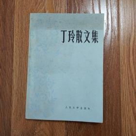 丁玲散文集  丁玲  1980年一版一印  人民文学出版社