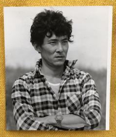 著名演员 王庆祥 80年代老照片一枚
