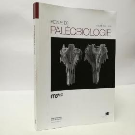 PEVUE DE PALEOBIOLOGIE  古生物学法文版